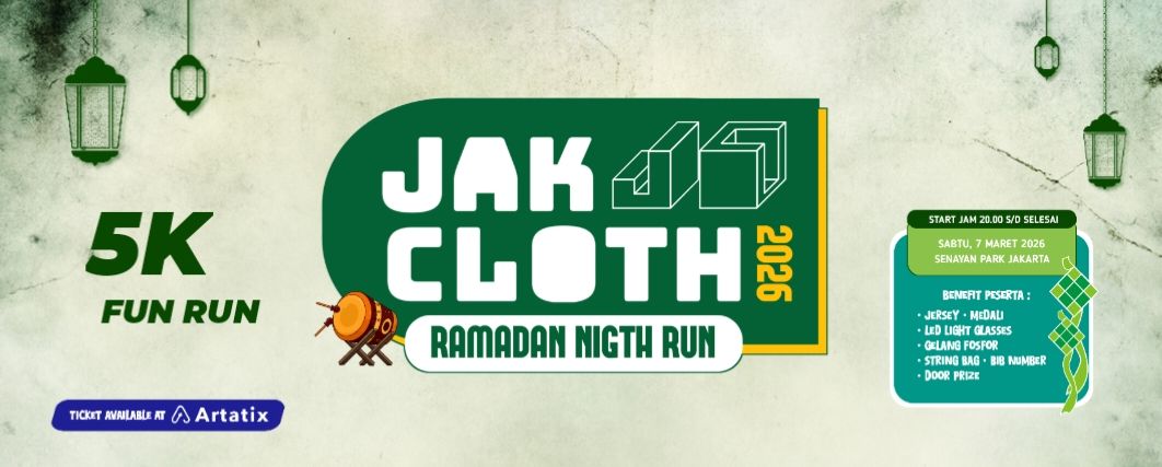 Event Jakcloth Ramadan Night Run 2026 Jadwal dan Lokasi
