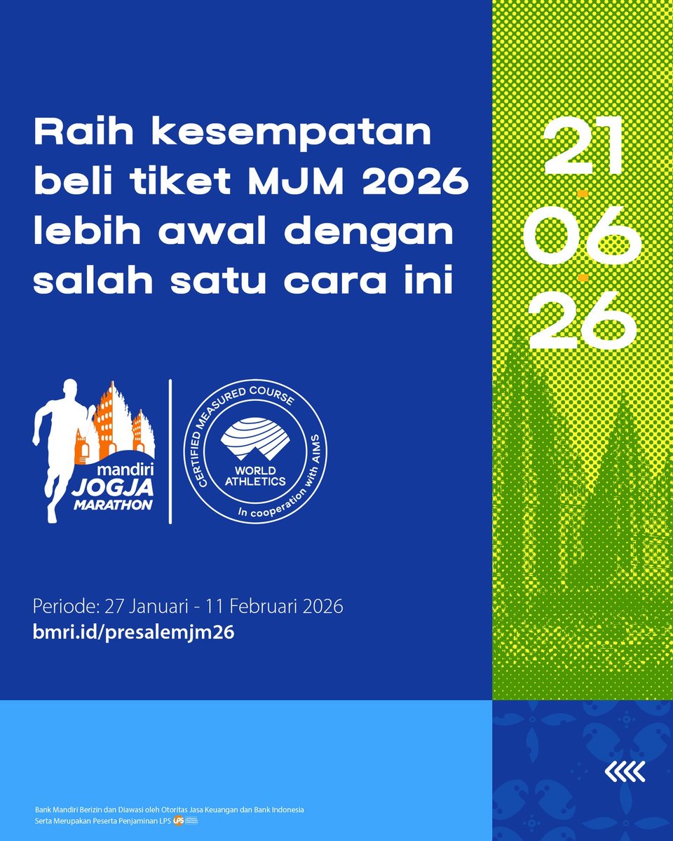 War Tiket Mandiri Jogja Marathon: Harga Jutaan Ludes Hitungan Menit, Lari Kini Olahraga Mewah?