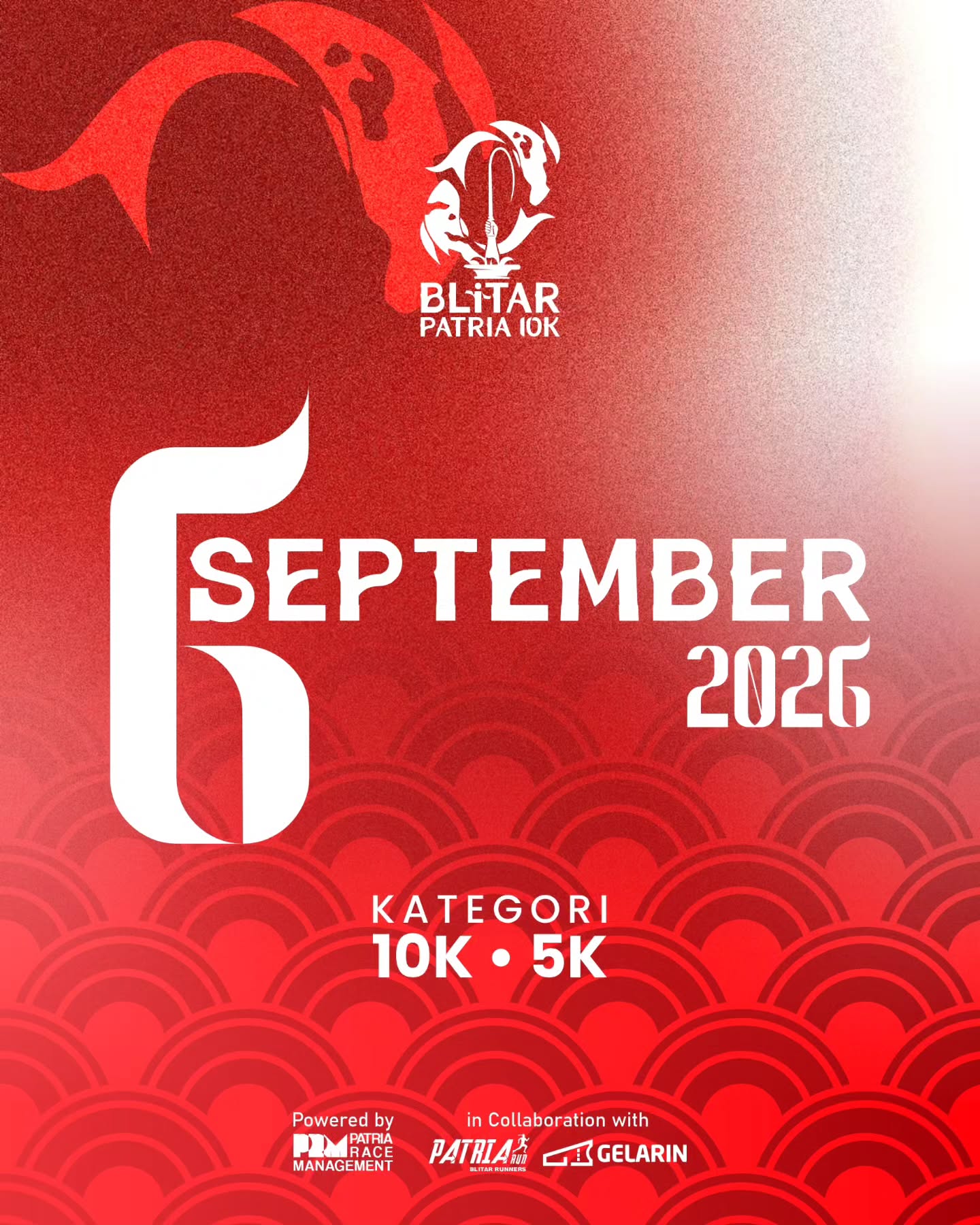 Blitar 10K 2026: Patria 10K Digelar Minggu, 6 September 2026