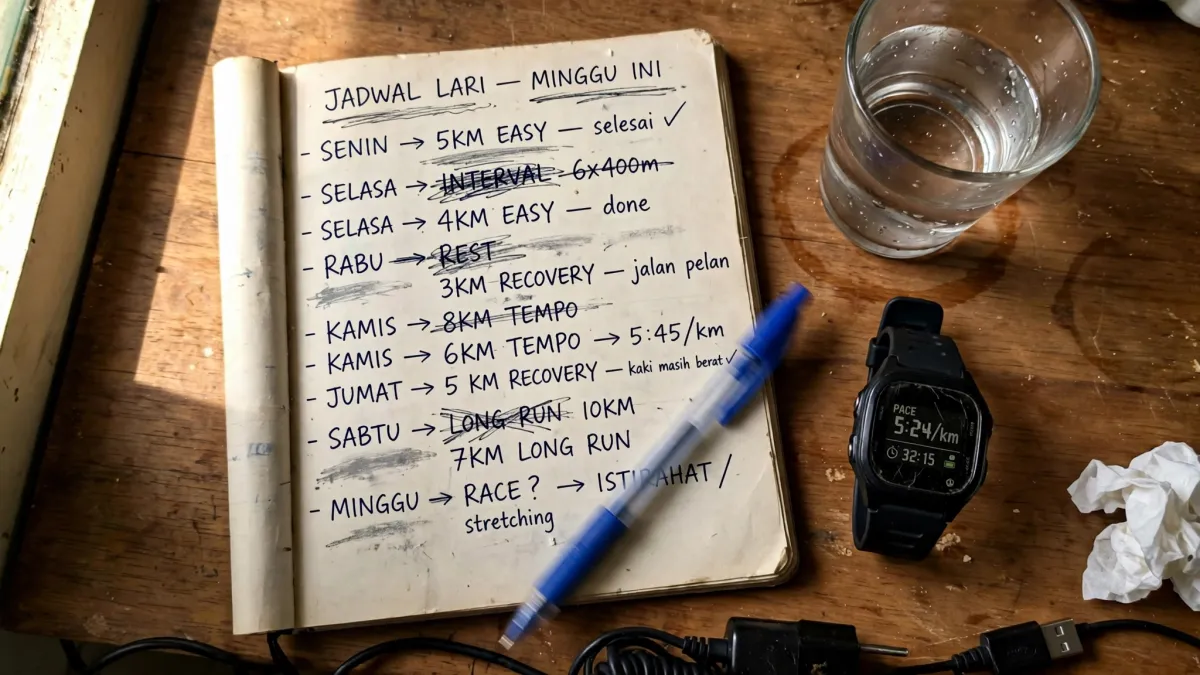 cara buat program lari 