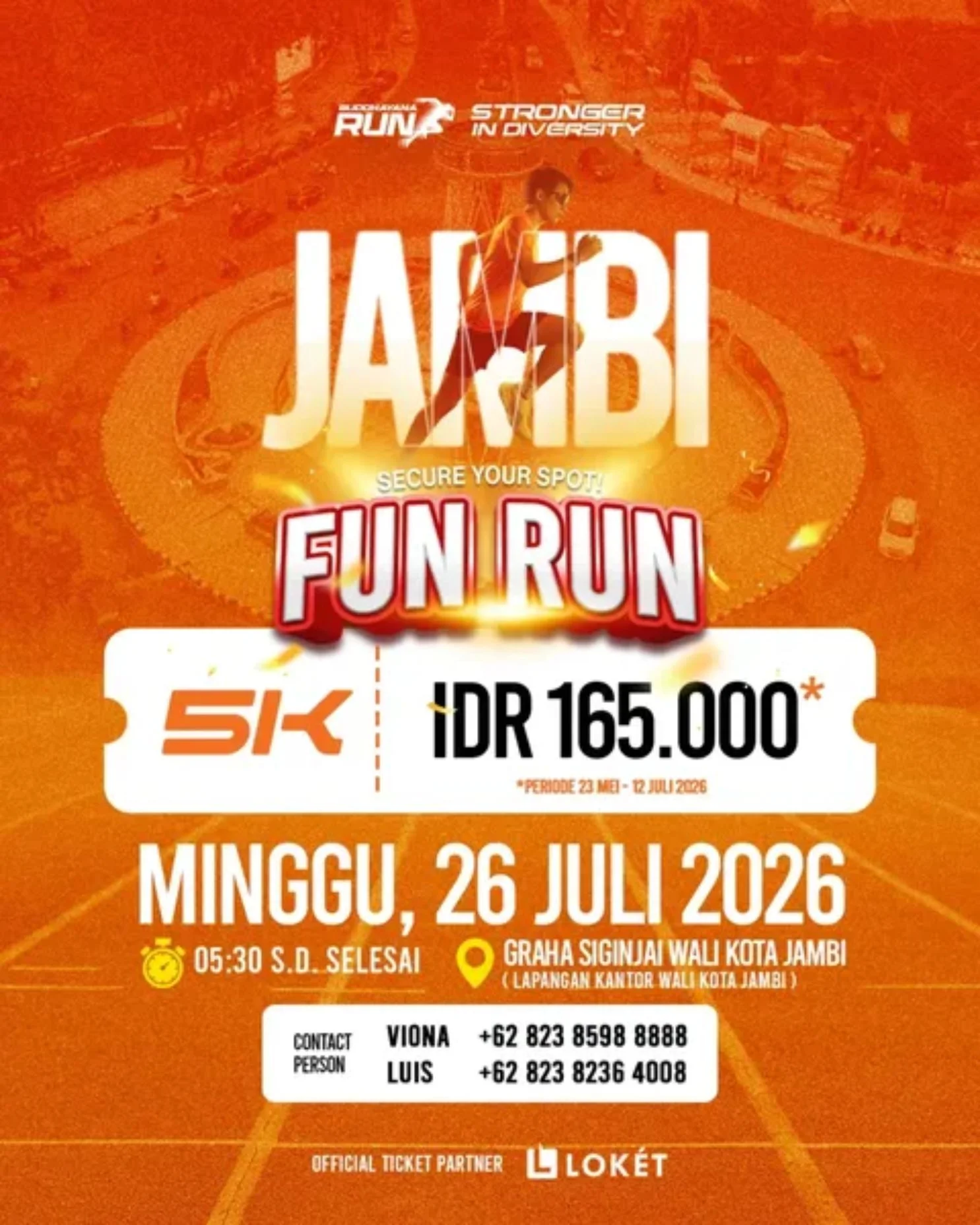 Buddhayana Run 2026 Jambi