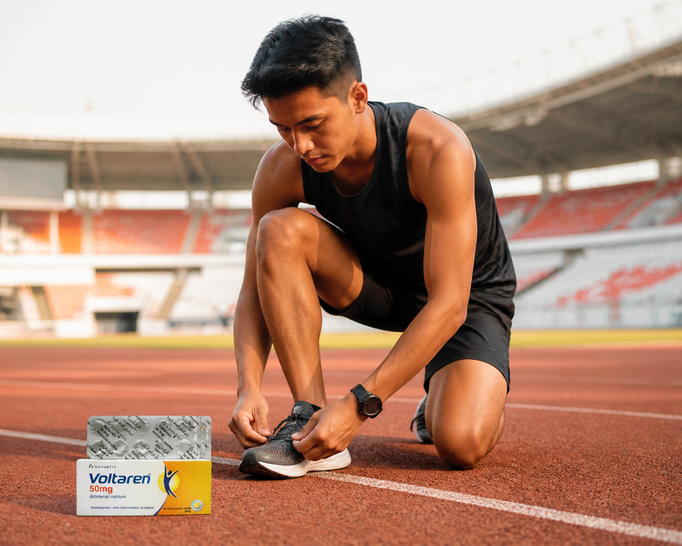 Pakai Voltaren Sebelum Lomba Bikin Kuat atau Malah Berbahaya? Ini Faktanya