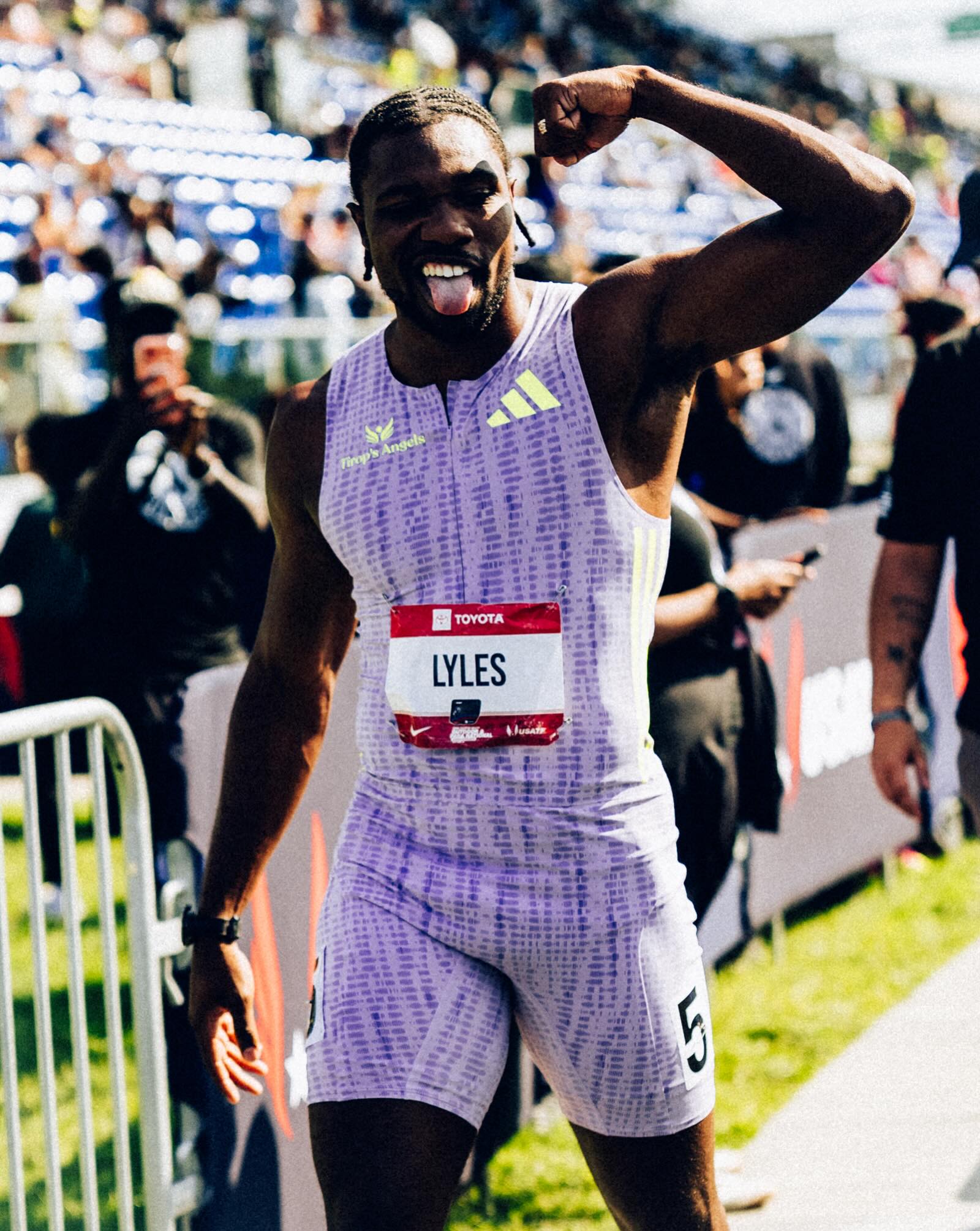 Noah Lyles Hits 9.79 Seconds, Wins 100 Meters at 2026 USATF Outdoor Championships