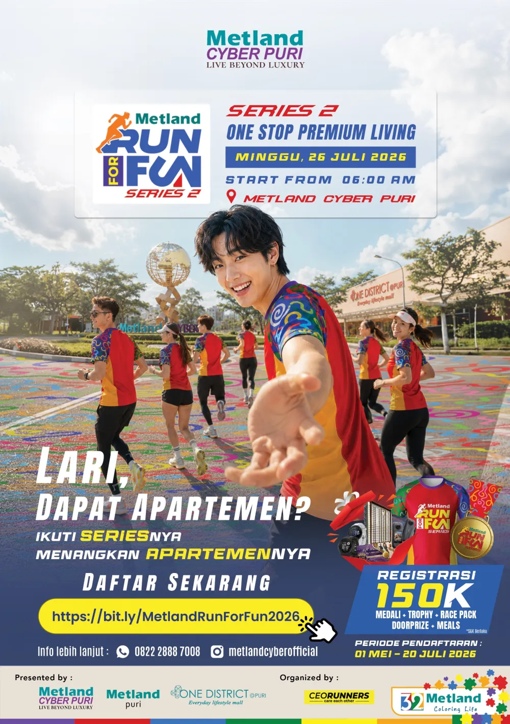 Metland Run for Fun Series 2 (Lari Dapat Apartemen!)