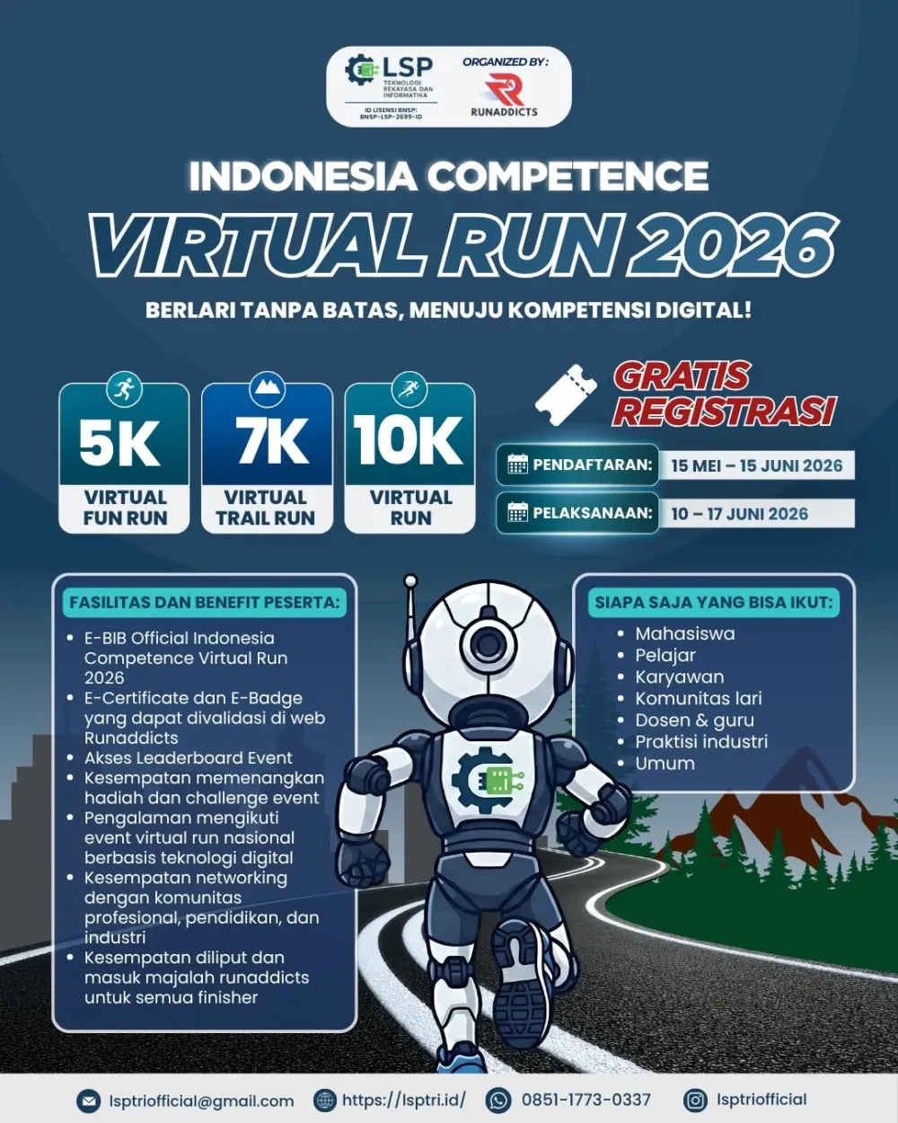 Indonesia Competence Virtual Run 2026